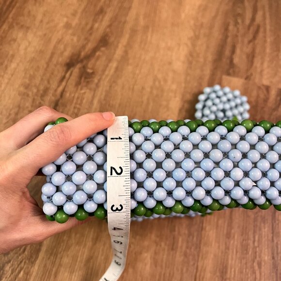 NWT Kate Spade x Target Collab Beaded Handbag in Blue and Green - Picture 12 of 14